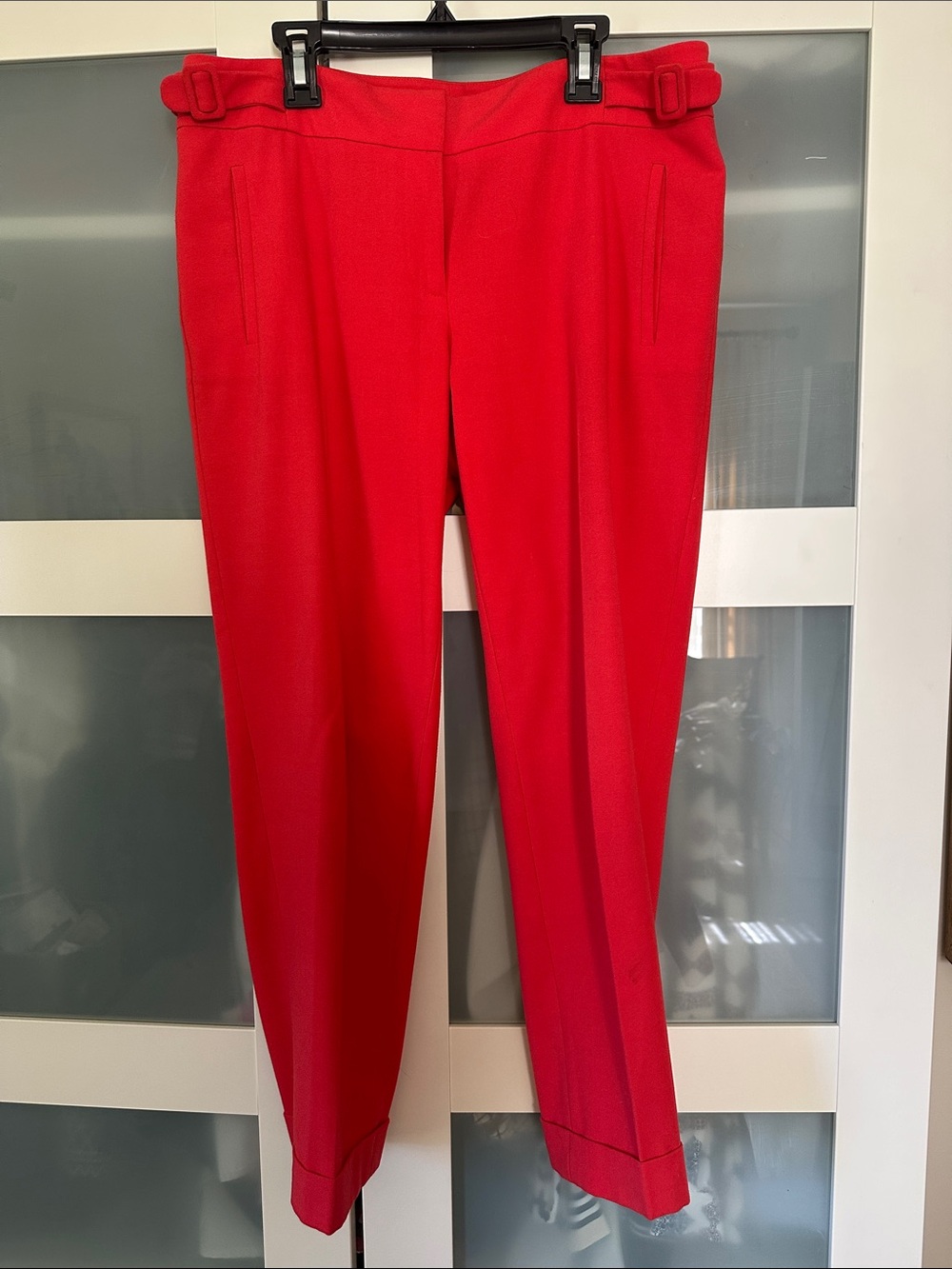 Ann Taylor Men's Red Tailored Dress Pants